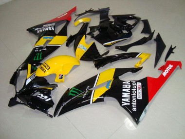 08-16 Yellow Monster Yamaha YZF R6 Motorcycle Fairings