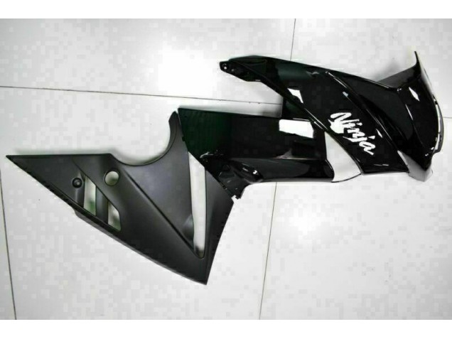 09-11 Glossy Black Kawasaki EX650 Motorcycle Fairings