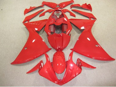 09-11 Red Yamaha YZF R1 Motorcycle Fairings