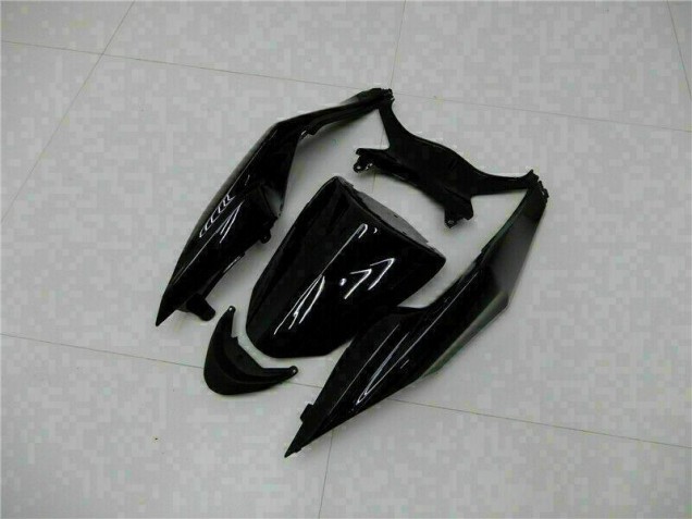 09-12 Black Green Kawasaki ZX6R Full Motorcycle Fairing Kits