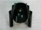 09-12 Black Green Kawasaki ZX6R Motorcycle Bodywork