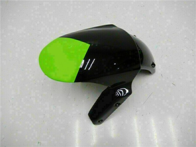 09-12 Black Green Red Kawasaki ZX6R Motorcycle Fairings