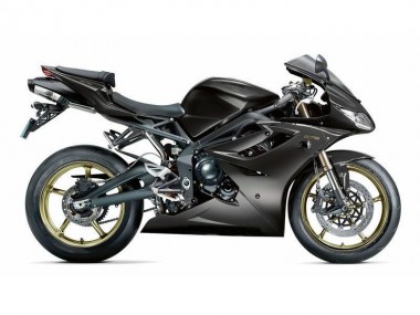 09-12 Black Triumph Daytona 675 Triple Motorcycle Fairing