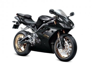 09-12 Black Triumph Daytona 675 Triple Motorcycle Fairings