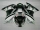 09-12 Black White 3M Touch4 Kawasaki ZX6R Motorcycle Fairings