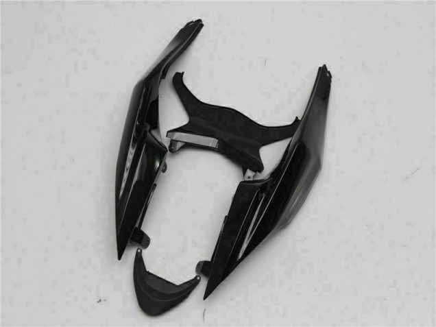 09-12 Black White Kawasaki ZX6R Motorcycle Fairings