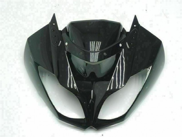 09-12 Black White Ninja 636 Kawasaki ZX6R Motorcycle Fairings