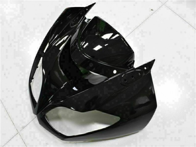 09-12 Black White Ninja Kawasaki ZX6R Motorcycle Fairings