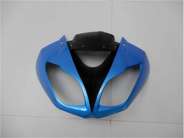 09-12 Blue Black Kawasaki ZX6R Motorcycle Fairing