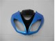 09-12 Blue Black Kawasaki ZX6R Motorcycle Fairing