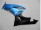 09-12 Blue Black Kawasaki ZX6R Motorcycle Fairing