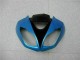 09-12 Blue Black Kawasaki ZX6R Motorcycle Fairings