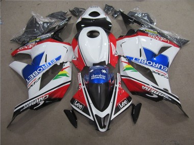 09-12 Blue White EUROBET Lee Honda CBR600RR Motorcycle Fairings
