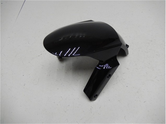 09-12 Glossy Black Kawasaki ZX6R Motorcycle Fairings