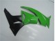 09-12 Green Black Kawasaki ZX6R Motorcycle Bodywork