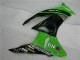 09-12 Green Black Kawasaki ZX6R Motorcycle Fairing