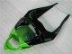 09-12 Green Black Kawasaki ZX6R Motorcycle Fairing