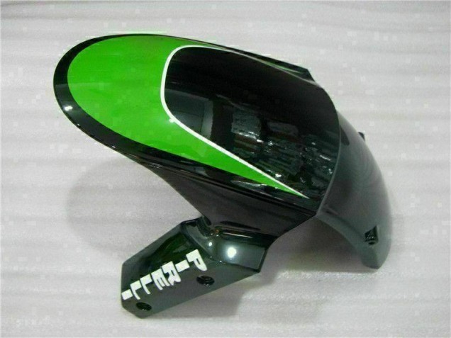 09-12 Green Black LeoVince Kawasaki ZX6R Motorcycle Fairings