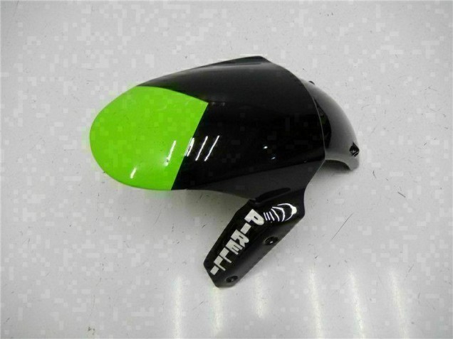 09-12 Green Black Red Kawasaki ZX6R Motorcycle Fairings