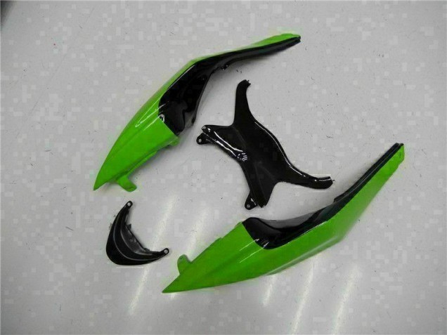 09-12 Green Black Red Kawasaki ZX6R Motorcycle Fairings