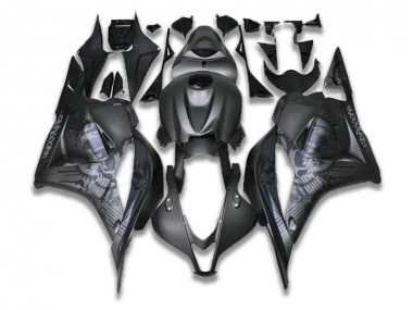 09-12 Grey Black Honda CBR600RR Motorcycle Fairings