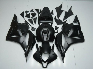 09-12 Matte Black Honda CBR600RR Motorcycle Fairings