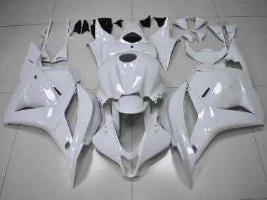 09-12 Pearl White Honda CBR600RR Motorcycle Fairings