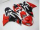 09-12 Red Black Kawasaki ZX6R Motorcycle Fairings