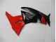 09-12 Red Black Kawasaki ZX6R Motorcycle Fairings