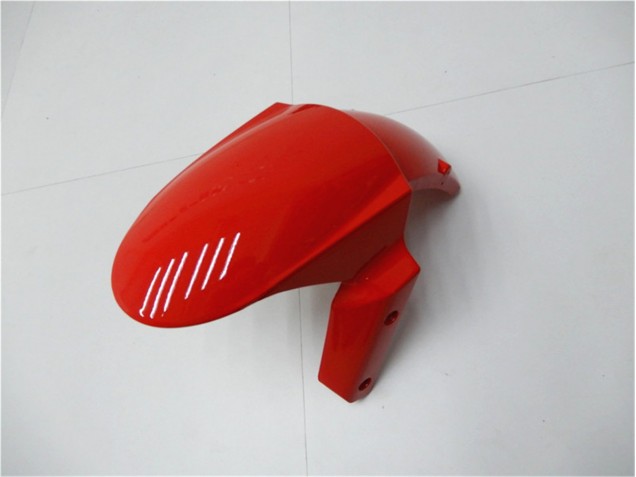 09-12 Red Black Kawasaki ZX6R Motorcycle Fairings