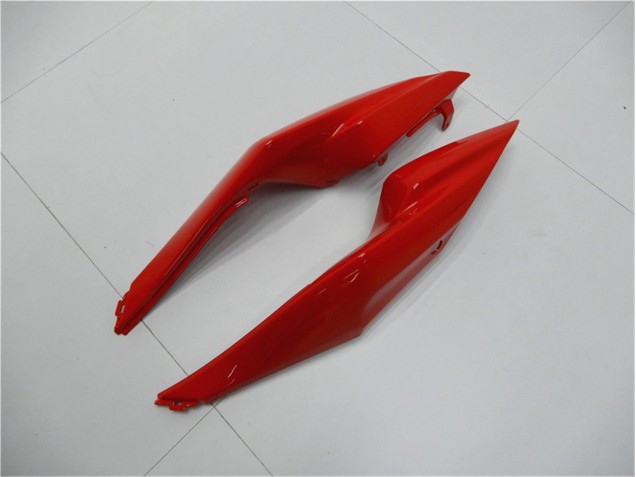 09-12 Red Black Kawasaki ZX6R Motorcycle Fairings