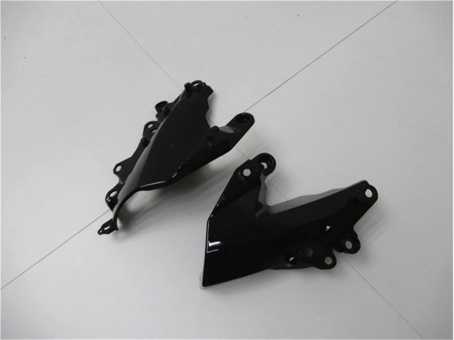 09-12 Red Black Kawasaki ZX6R Motorcycle Fairings