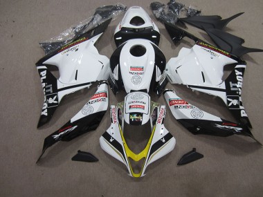 09-12 White Black DENSO RIZOMA Honda CBR600RR Motorcycle Fairings