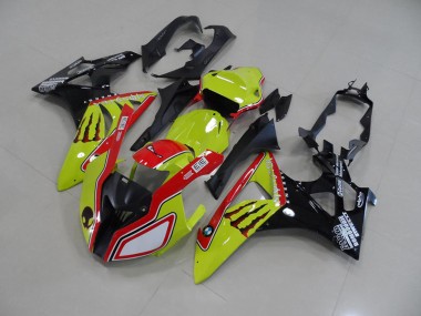 09-14 Green Red Monster BMW S1000RR Motorcycle Fairings