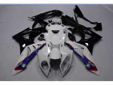 09-14 White Black Blue BMW S1000RR Motorcycle Fairings