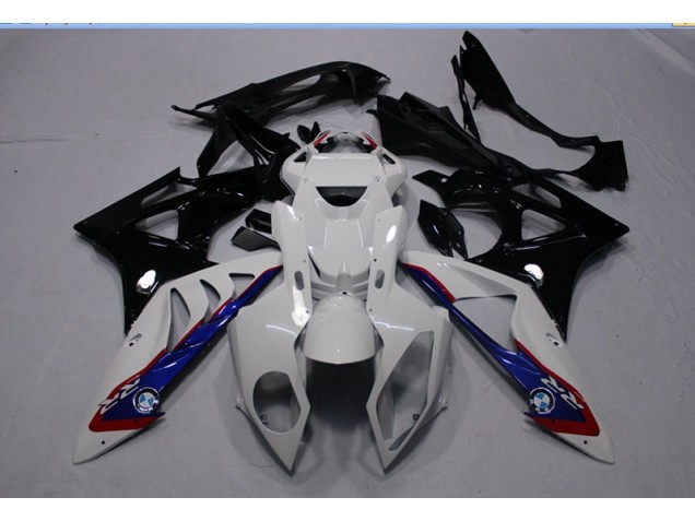 09-14 White Black Blue BMW S1000RR Motorcycle Fairings