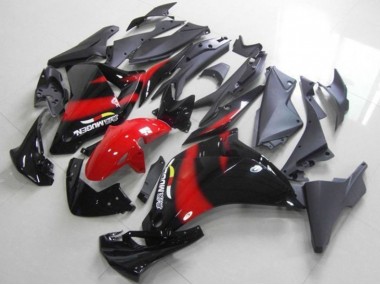 11-13 Black Red Honda CBR250RR Motorcycle Fairings