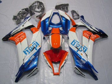 11-15 Blue Orange Kawasaki ZX10R Motorcycle Fairings