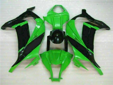 11-15 Green Black Kawasaki ZX10R Motorcycle Fairings