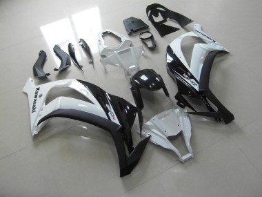 11-15 White Black Kawasaki ZX10R Motorcycle Fairings