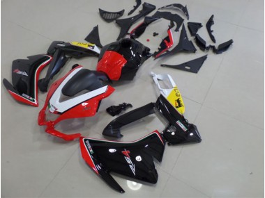 11-18 Black Red White Aprilia RS4 50 125 Motorcycle Fairings