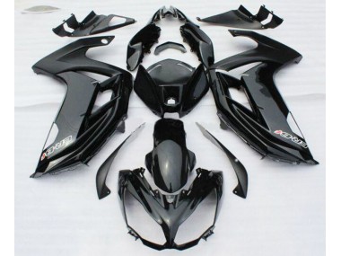 12-14 Black Kawasaki ER6F Motorcycle Fairings