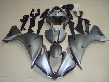 12-14 Grey Yamaha YZF R1 Motorcycle Fairings