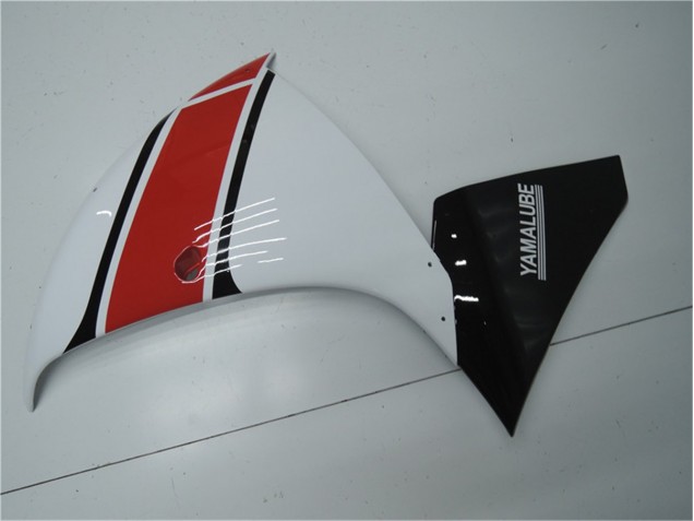 12-14 White Red Black Yamaha YZF R1 Motorcycle Fairings