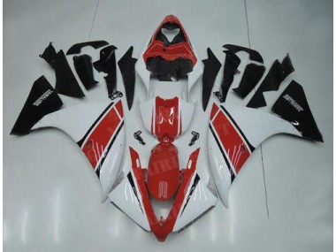 12-14 White Red Black Yamaha YZF R1 Motorcycle Fairings