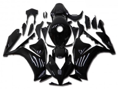 12-16 Glossy Black Honda CBR1000RR Motorcycle Fairings