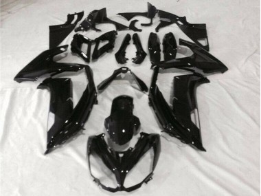 12-16 Glossy Black Kawasaki EX650 Motorcycle Fairing