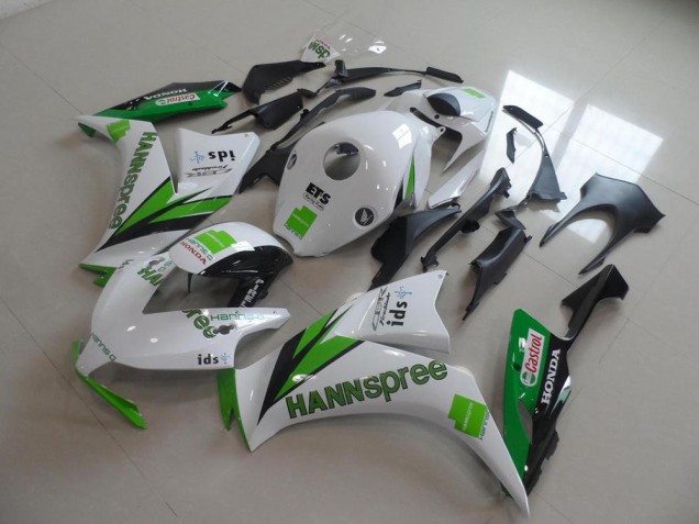 12-16 Green Hannspree Honda CBR1000RR Motorcycle Fairings