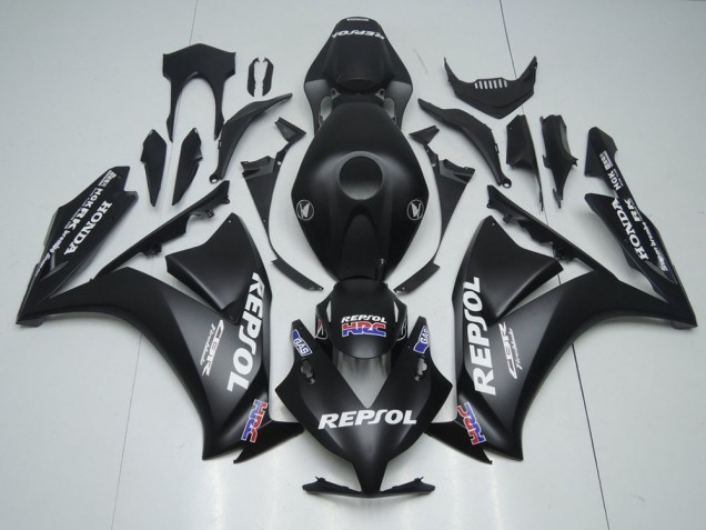 12-16 Matte Black Repsol Honda CBR1000RR Motorcycle Fairing