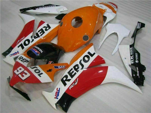 12-16 Orange Repsol 93 Honda CBR1000RR Motorcycle Fairings